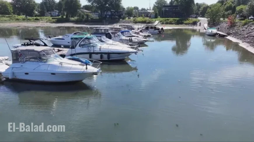 Quebec Drought: Racing to Remove Boats from St. Lawrence River