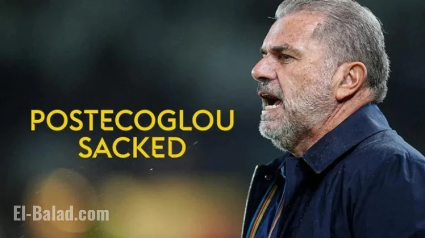 Nottingham Forest Dismisses Ange Postecoglou After Just 39 Days