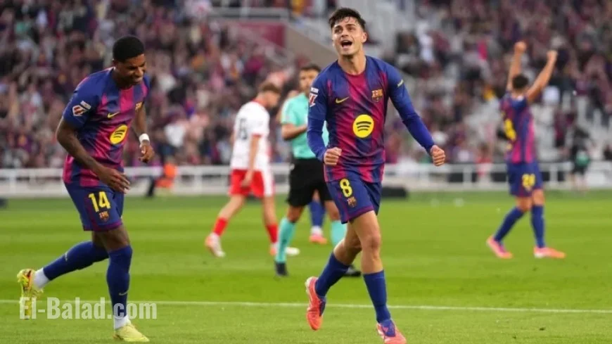 Pedri’s Magic Puts Barcelona Ahead Against Girona
