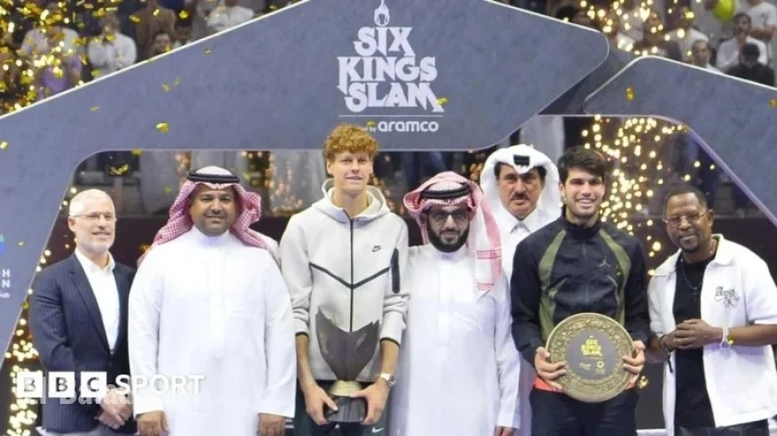 Jannik Sinner, Carlos Alcaraz to Compete in Six Kings Slam for Big Earnings