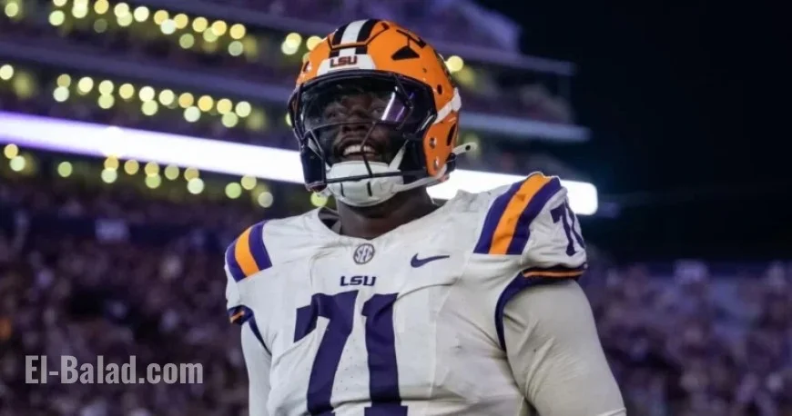LSU’s Top Offensive Lineman Injured Against Vanderbilt: Latest Update