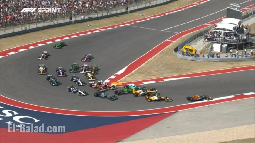 Piastri, Norris Exit Sprint Following Turn 1 Collision