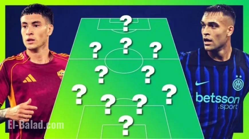 Roma vs Inter: Predicted Lineups, Chivu Faces Attacking Dilemmas
