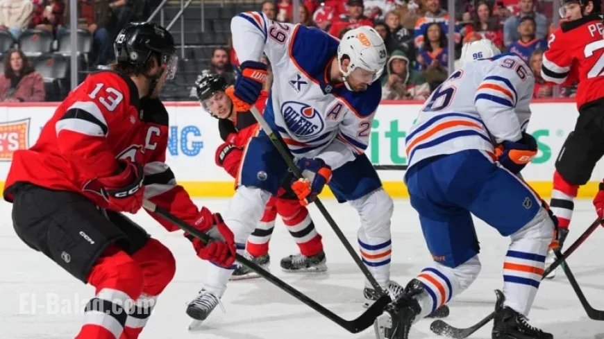 Oilers Face Devils in Exciting Pre-Game Showdown