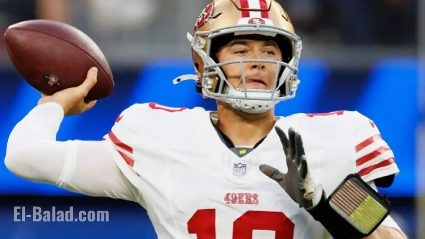 49ers to Start Jones against Falcons as Purdy Remains Out