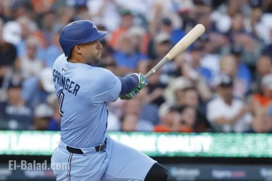 George Springer’s Right Knee Clear After HBP X-Ray