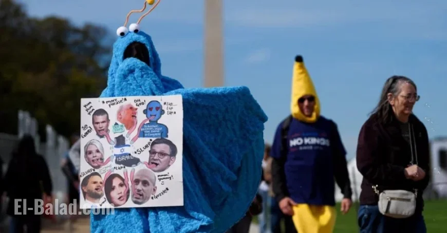 Mass Protests Erupt Nationwide Against Trump by ‘No Kings’ Movement