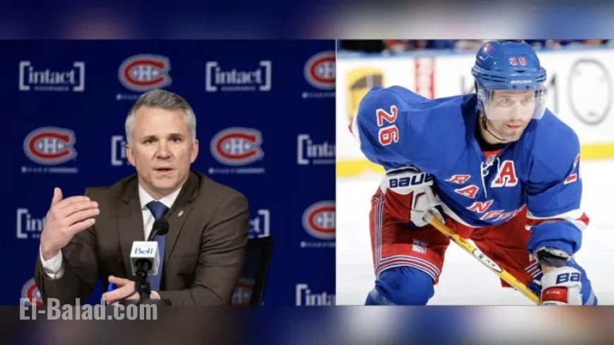 Canadiens and Rangers Clash in Historic Rivalry Showdown