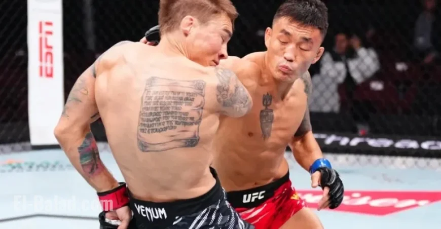 Aoriqileng Crushes Cody Gibson with 21-Second Knockout at UFC Vancouver