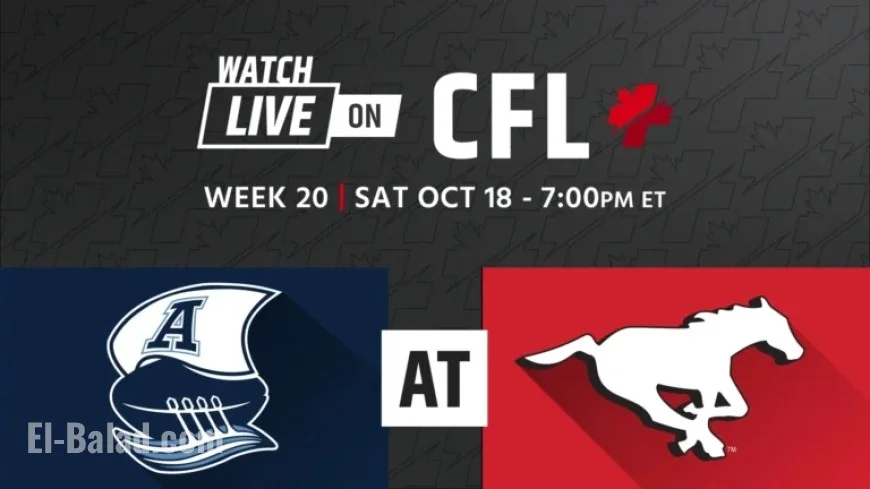 Toronto Argonauts Face Calgary Stampeders in Week 20 Showdown