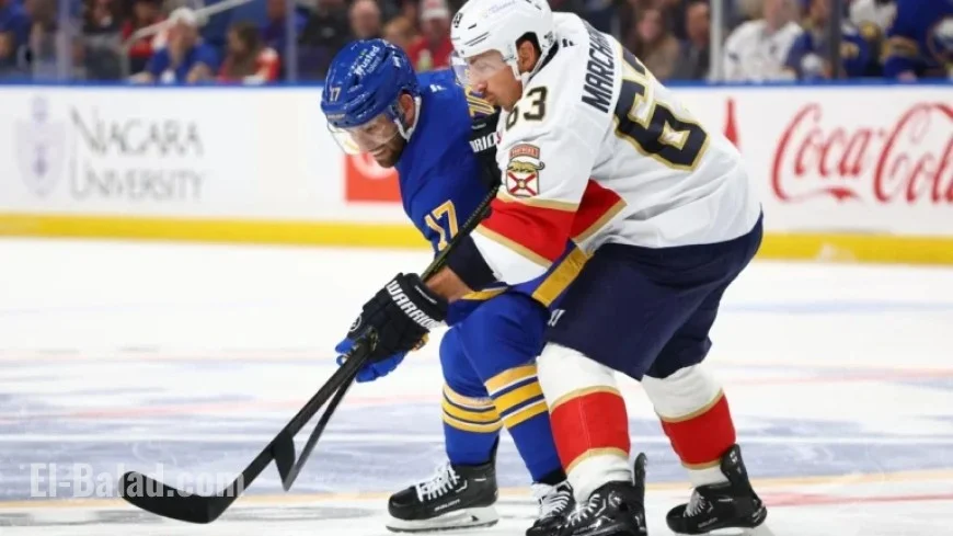 Marchand Vandalizes Dahlin’s Helmet in Panthers-Sabres Clash