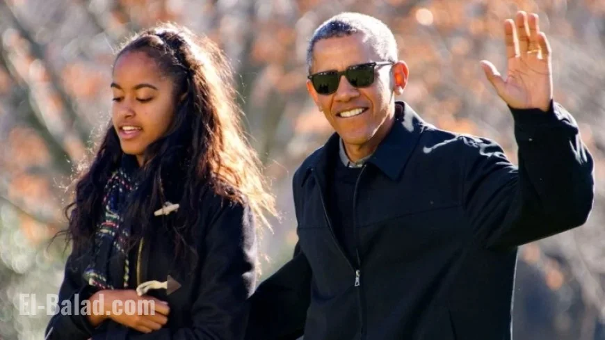 Malia and Sasha Obama Shine at Stella Banderas’ Glamorous Spain Wedding