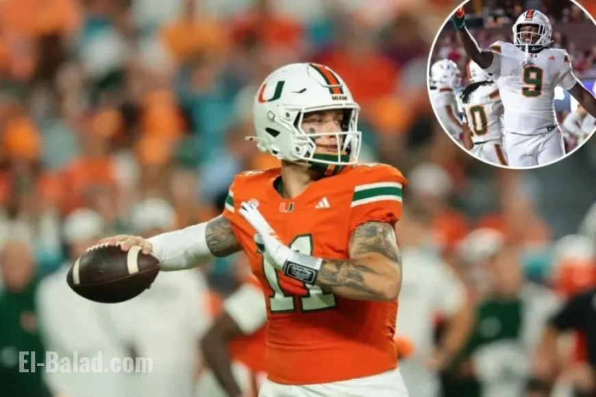 Carson Beck Blames Teammate for Miami Game-Ending Interception