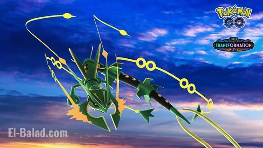 Reach New Heights in Pokémon GO’s Mega Rayquaza Raid Day