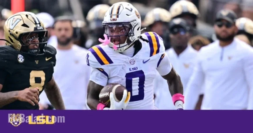 LSU Defeated 31-24 by No. 17 Vanderbilt
