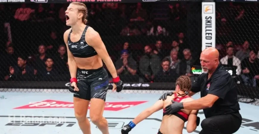 UFC Vancouver: Manon Fiorot Dominates Jasmine Jasudavicius in 74 Seconds