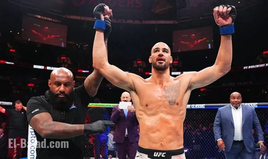 Amsterdam’s Yousri Belgaroui Impresses in UFC Vancouver Debut