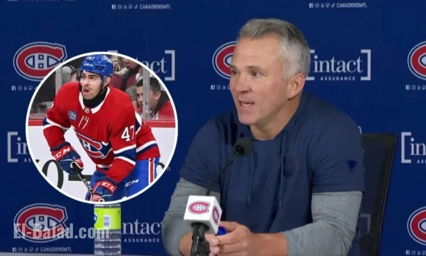 Martin St. Louis Highlights Jayden Struble’s Role in Canadiens Defense