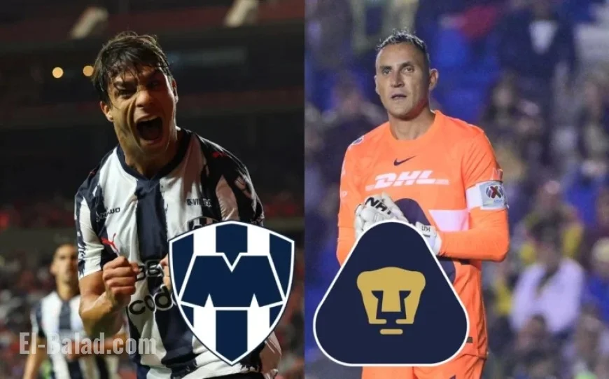 Monterrey vs Pumas Live: Match Time, Viewing Details for Liga MX 2025
