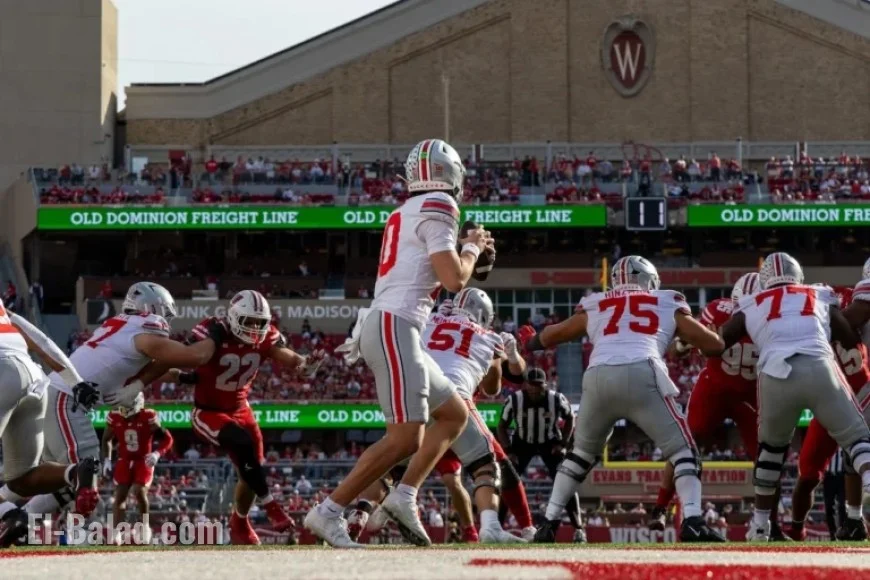 Ohio State’s Julian Sayin Shines with Historic Performance Against Wisconsin