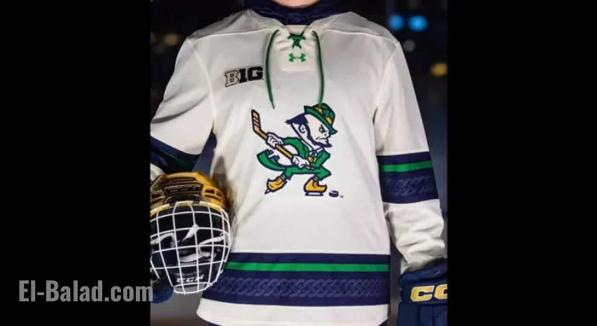 Notre Dame Hockey Debuts New Alternate Jersey