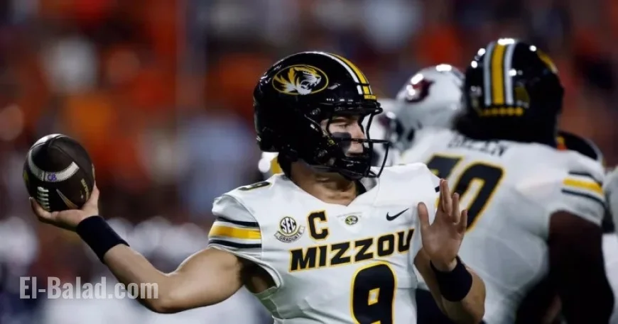 Beau Pribula’s 2OT Touchdown Clinches Victory for No. 16 Missouri at Auburn