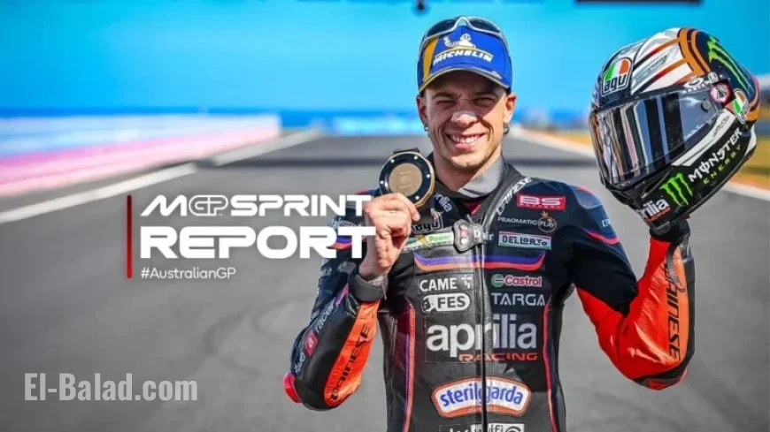 Bezzecchi Shines with Gold Victory in Phillip Island Sprint
