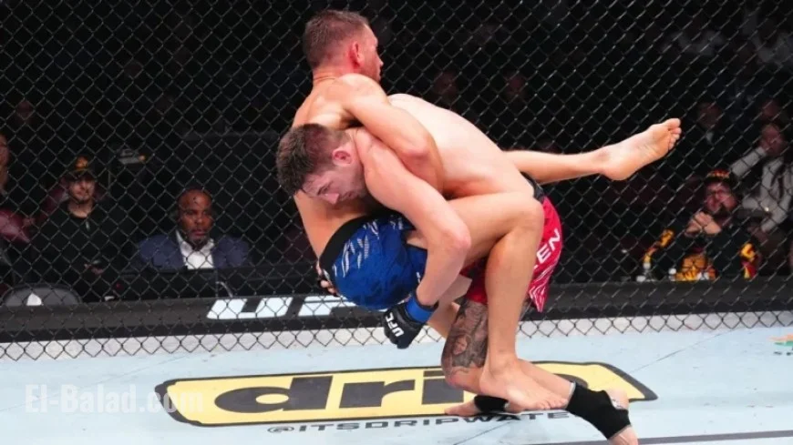 Brendan Allen Defeats Reinier de Ridder in Thrilling UFC Main Event