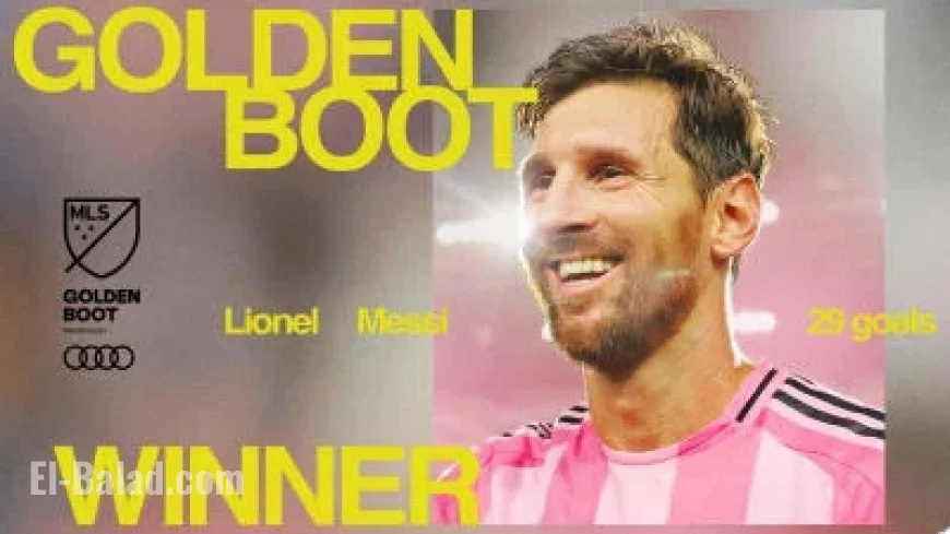 Lionel Messi Secures 2025 MLS Golden Boot for Inter Miami