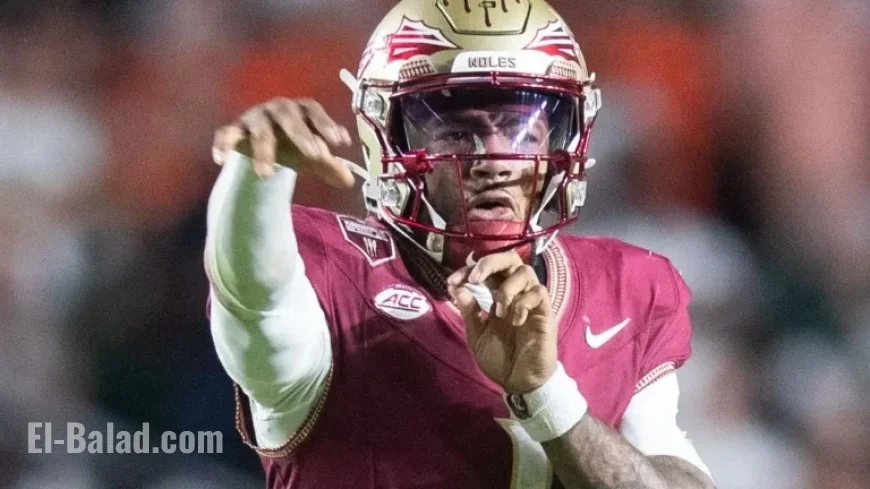 FSU Quarterback Tommy Castellanos Exits Stanford Game After Late Hit