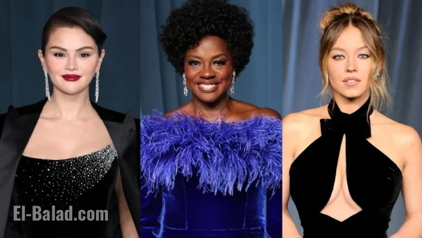 Stars Shine at Academy Museum Gala: Gomez, Davis, Sweeney, Sandler Attend