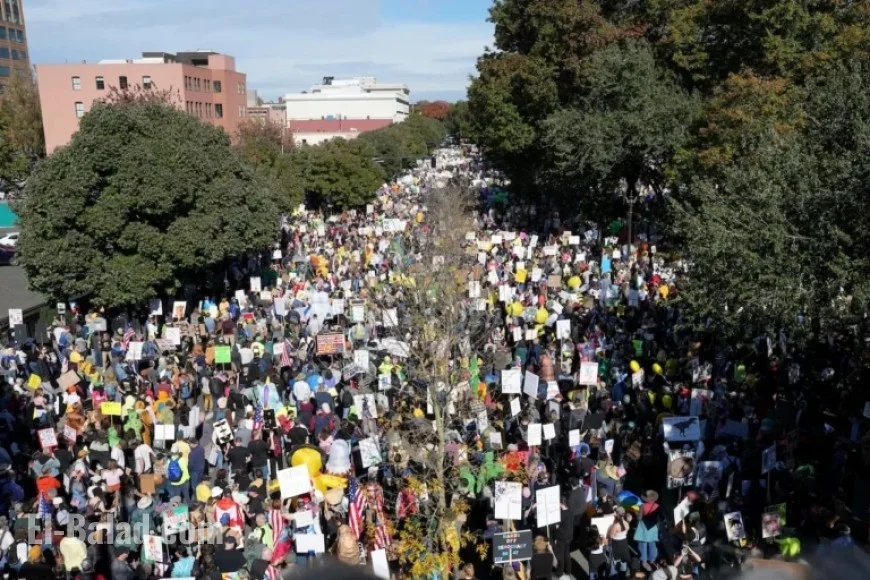 “40,000 Protestors Rally in Portland Against Trump ‘No Kings’ Movement”