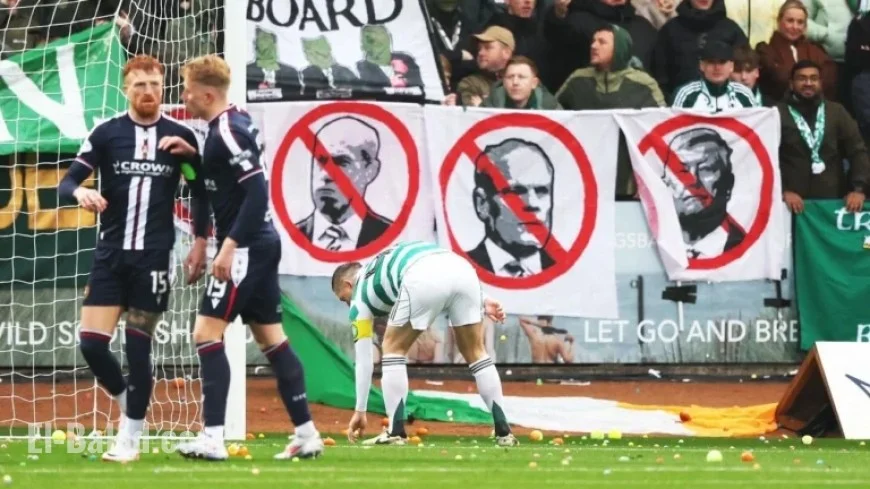 Fan Disruption Halts Celtic Game by Throwing Balls on Pitch