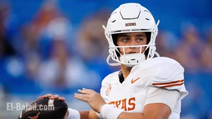 Arch Manning Shines in Texas’s Overtime Victory Against Kentucky