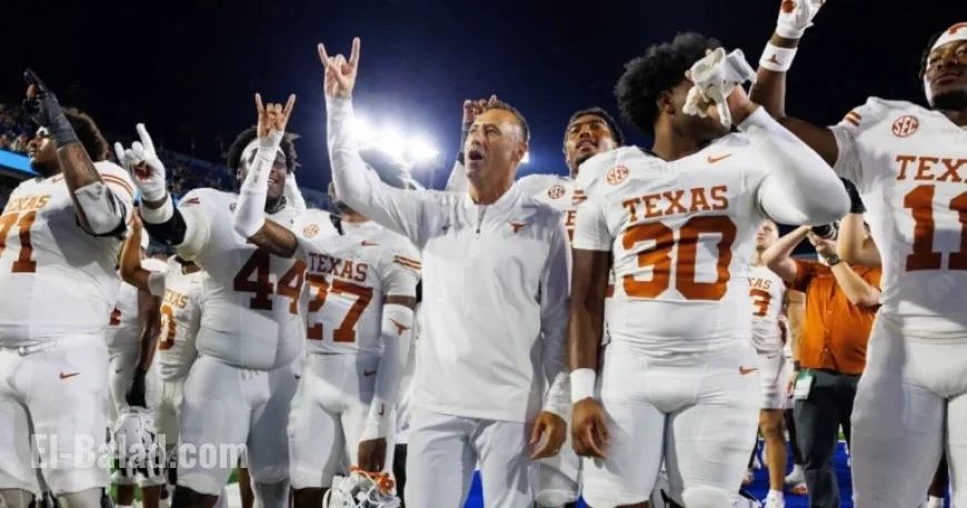 Steve Sarkisian Reacts to Overtime Victory Against Kentucky