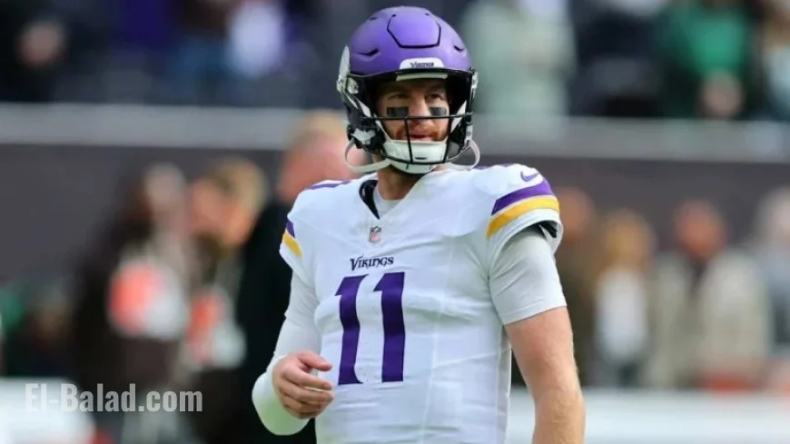 Vikings Delay QB Decision as Wentz Starts Sunday Against Eagles