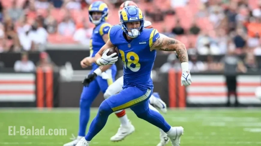 Rams Rookie TE Terrance Ferguson Scores First Touchdown