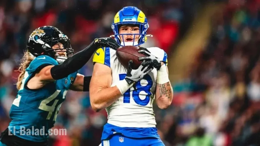 Rams’ TE Ferguson Scores First Touchdown with 31-Yard Catch vs. Jaguars