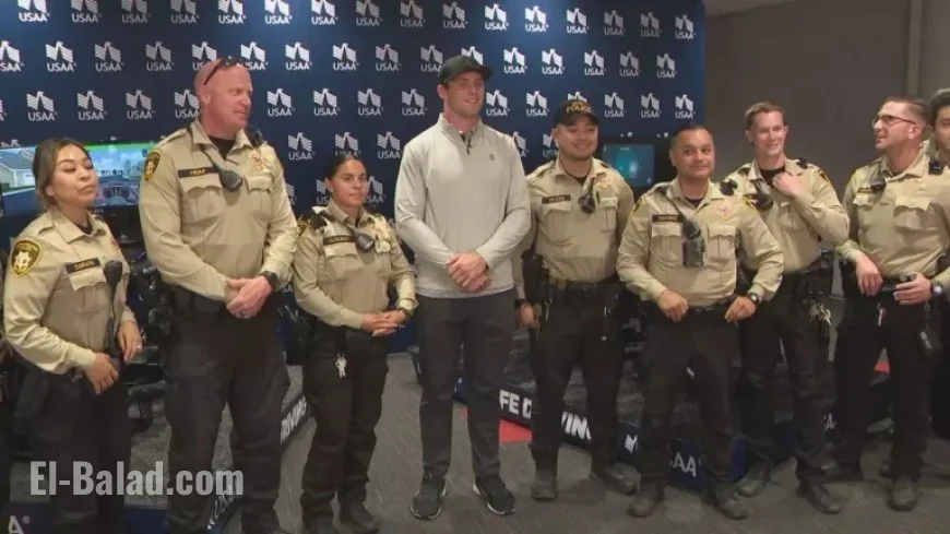 Raiders Star Partners with LVMPD to Promote Safe Driving