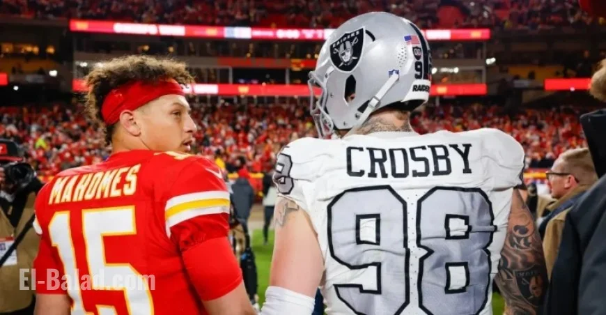 Patrick Mahomes and Maxx Crosby Forge Strong Bond of Respect and Friendship