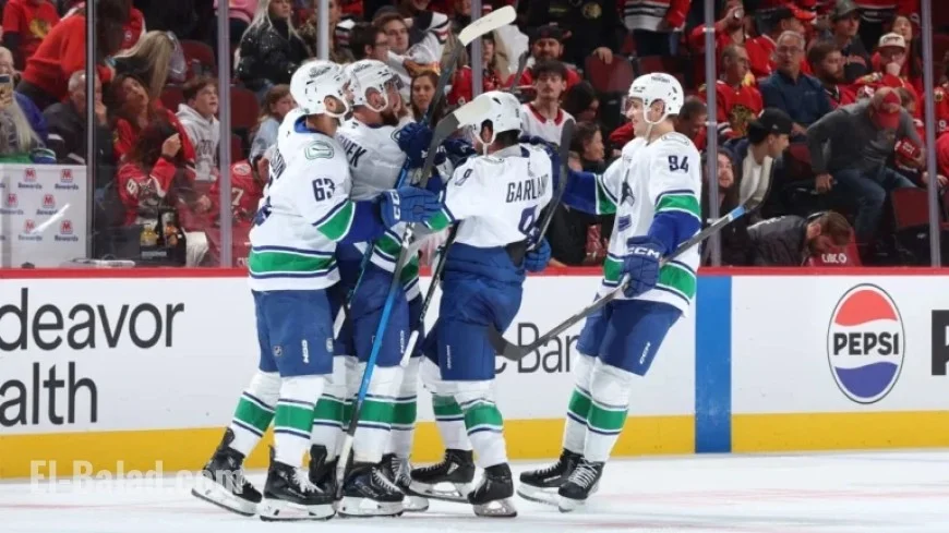 Lankinen Leads Canucks to Shootout Victory Over Blackhawks