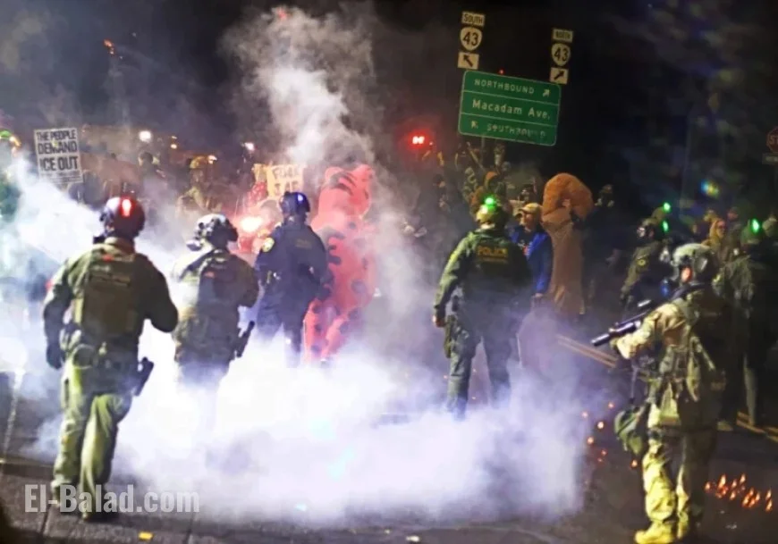 Feds Deploy Tear Gas, Pepper Spray on Hundreds at Portland ICE Protest