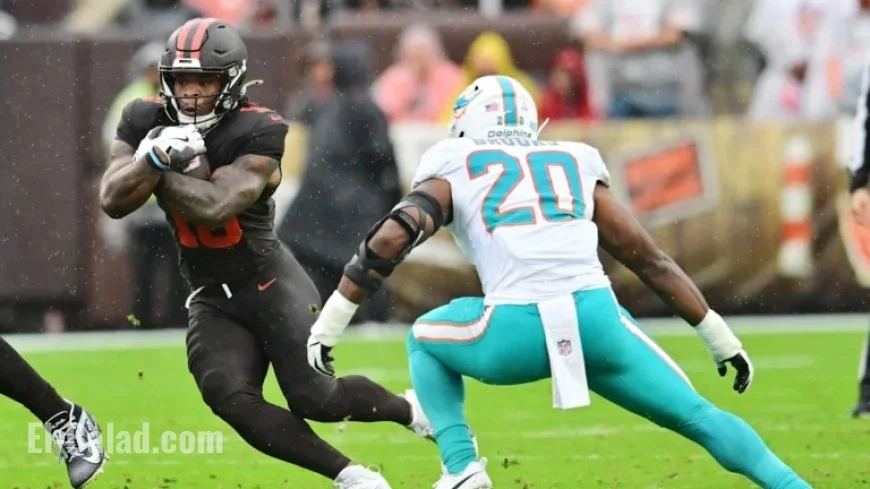 Week 7 Halftime Insights: Miami Dolphins vs. Cleveland Browns