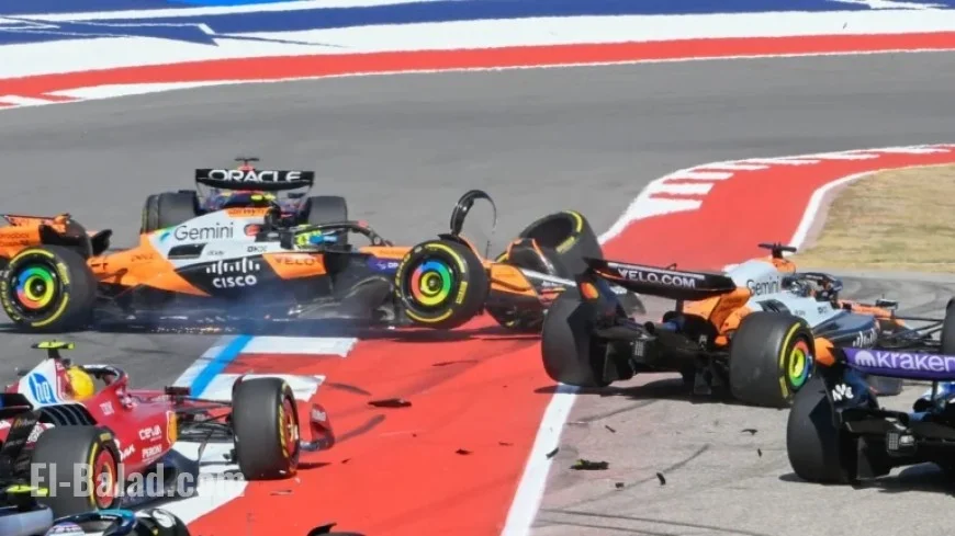 McLaren’s Strategy: Addressing Norris-Piastri Collision Post-Austin Sprint