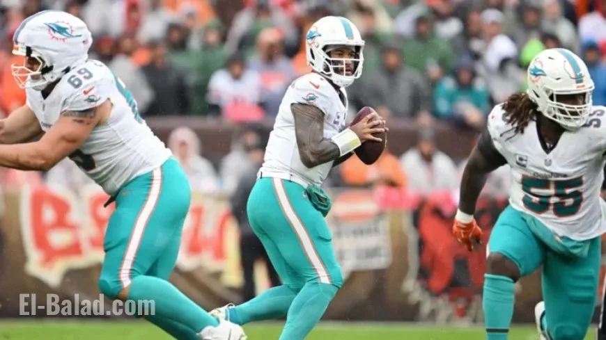 Tua Tagovailoa’s Pick-Six Adds to Miami Dolphins’ Struggles in Cleveland
