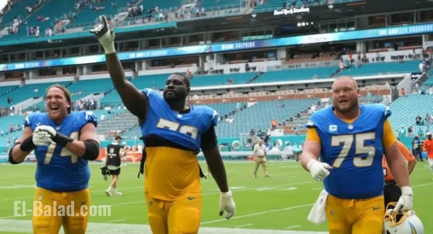 Chargers’ Makeshift Offensive Line Faces Tough Challenge Against Colts