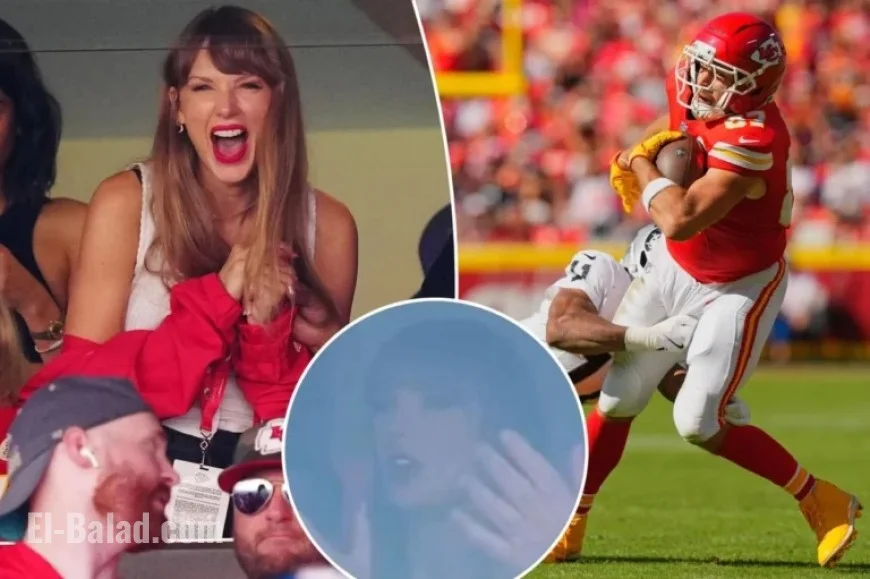 Taylor Swift Attends Travis Kelce’s Week 7 Chiefs Game