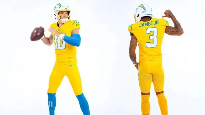 Chargers Unveil ‘Charger Power’ Uniforms; Lions Go All-Black for NFL Week 7