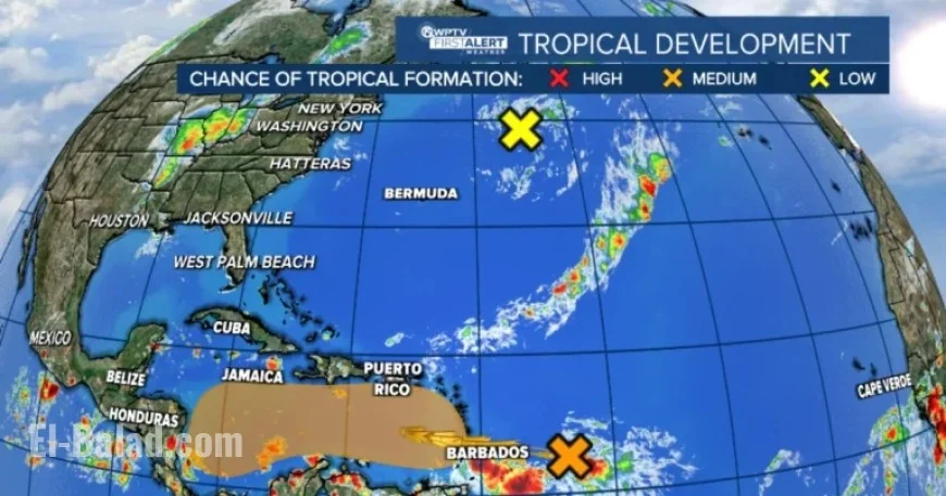 Tracking Invest 98-L: Tropical Developments Expected This Week