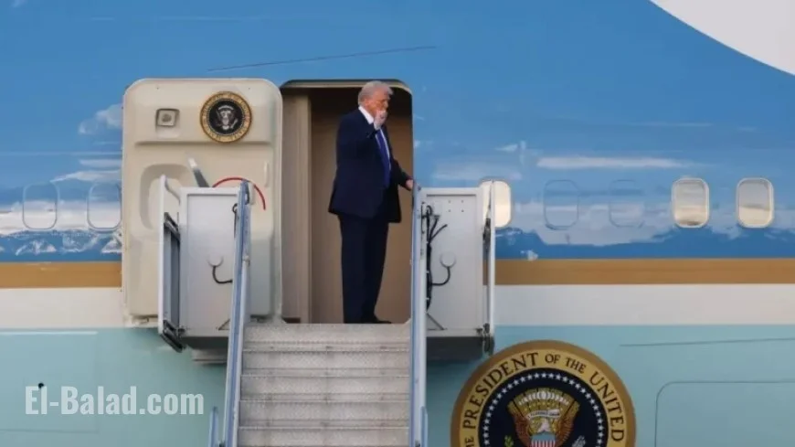 Secret Service Discovers Suspicious Hunting Stand Near Trump’s Air Force One